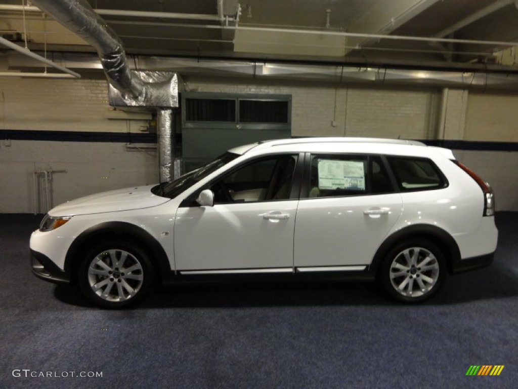 2011 9-3 X 2.0T SportCombi XWD Wagon - Arctic White / Parchment photo #4