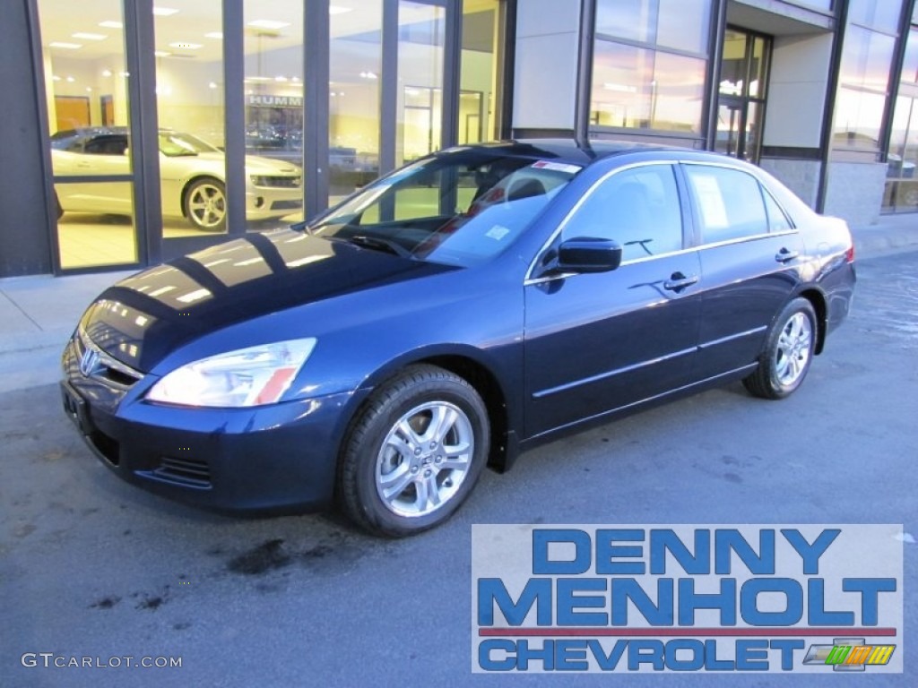 2006 Accord EX Sedan - Royal Blue Pearl / Gray photo #1