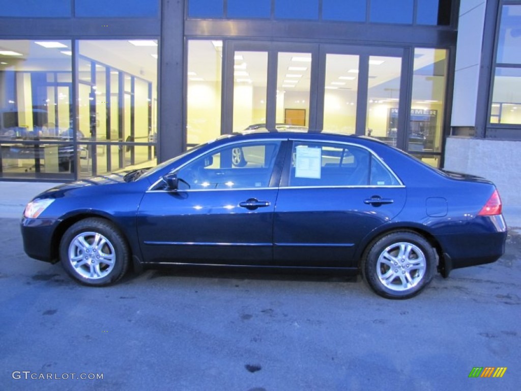 2006 Accord EX Sedan - Royal Blue Pearl / Gray photo #2