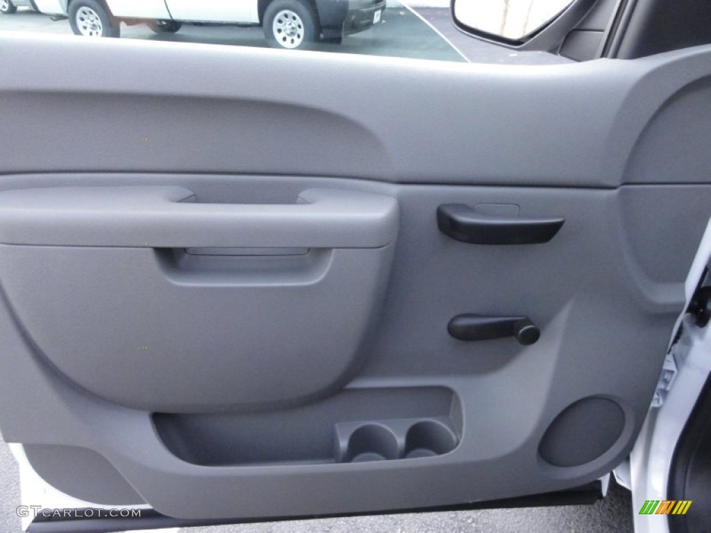 2012 Silverado 1500 Work Truck Regular Cab - Summit White / Dark Titanium photo #10