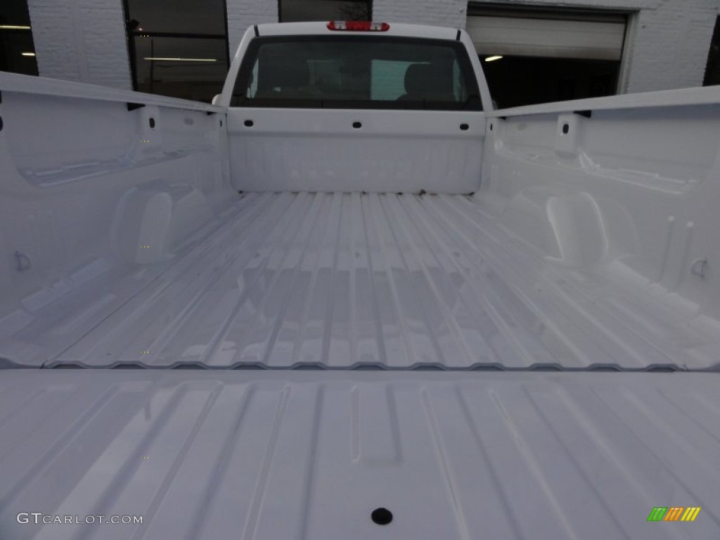 2012 Silverado 1500 Work Truck Regular Cab 4x4 - Summit White / Dark Titanium photo #8