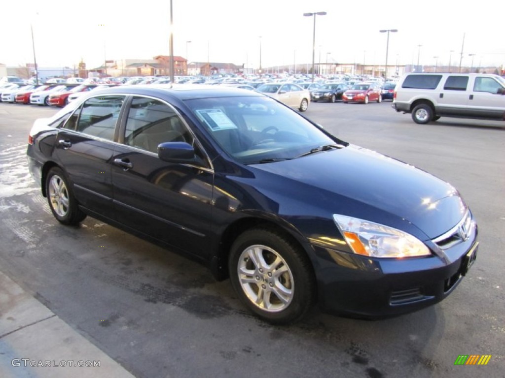 2006 Accord EX Sedan - Royal Blue Pearl / Gray photo #27