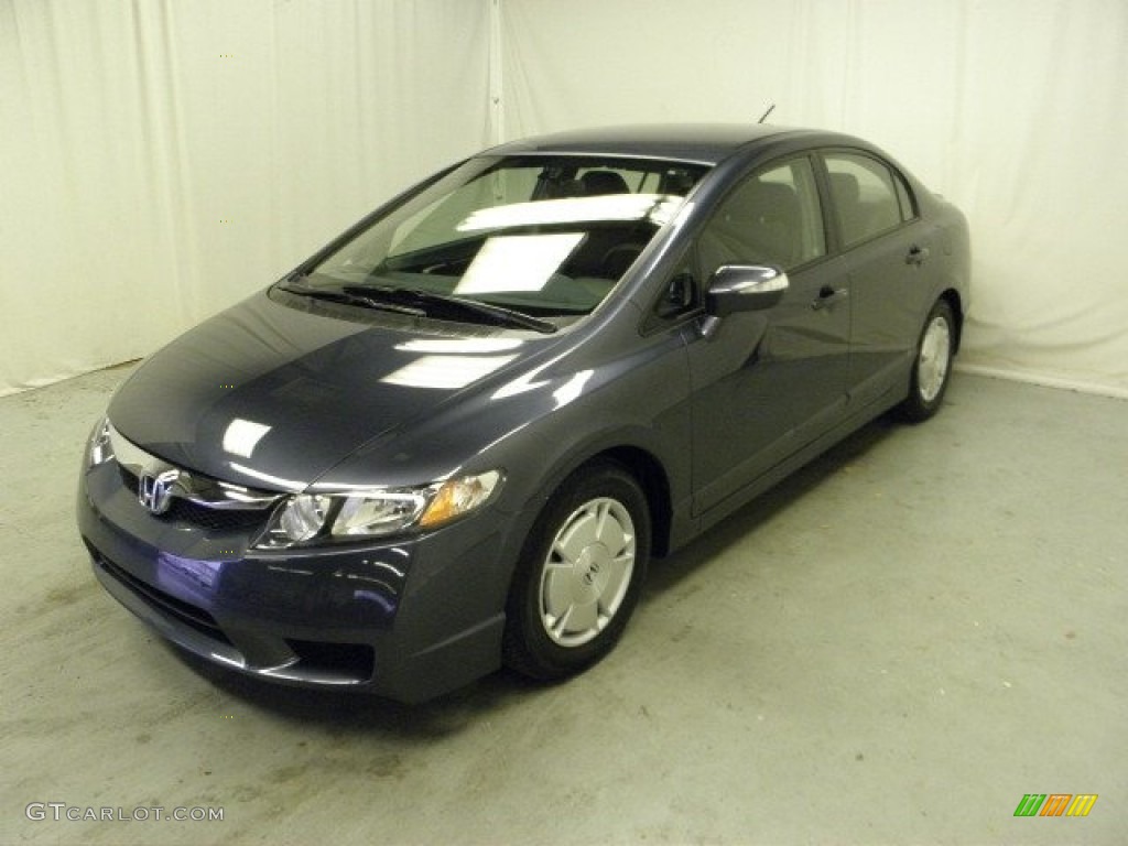 Magnetic Pearl 2009 Honda Civic Hybrid Sedan Exterior Photo #56974829