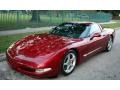 2000 Magnetic Red Metallic Chevrolet Corvette Coupe  photo #1