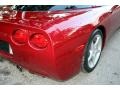 2000 Magnetic Red Metallic Chevrolet Corvette Coupe  photo #16