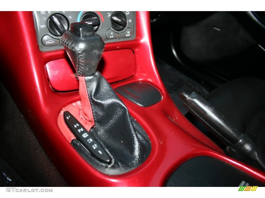 2000 Corvette Coupe - Magnetic Red Metallic / Black photo #59