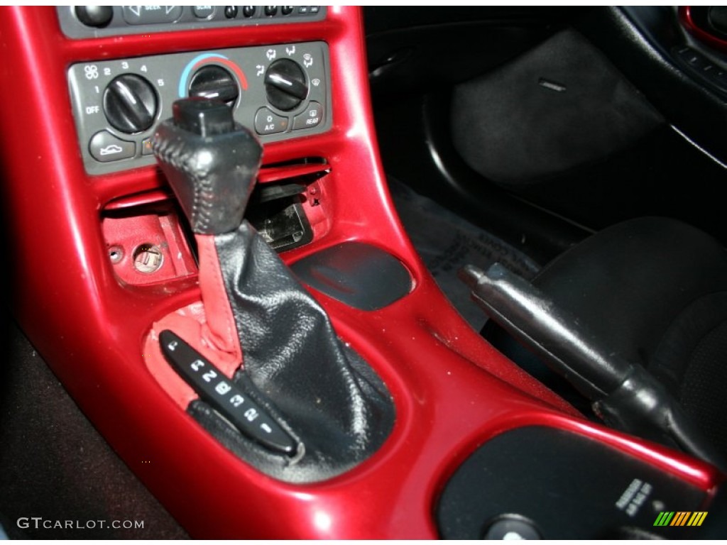 2000 Corvette Coupe - Magnetic Red Metallic / Black photo #60