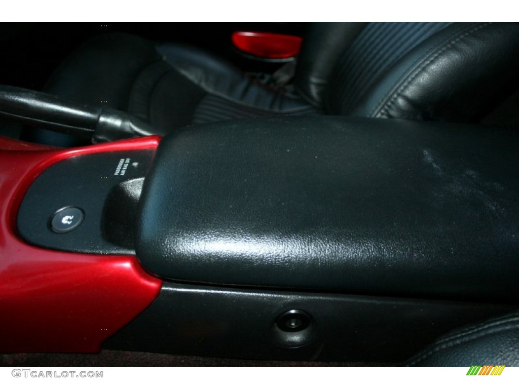 2000 Corvette Coupe - Magnetic Red Metallic / Black photo #61