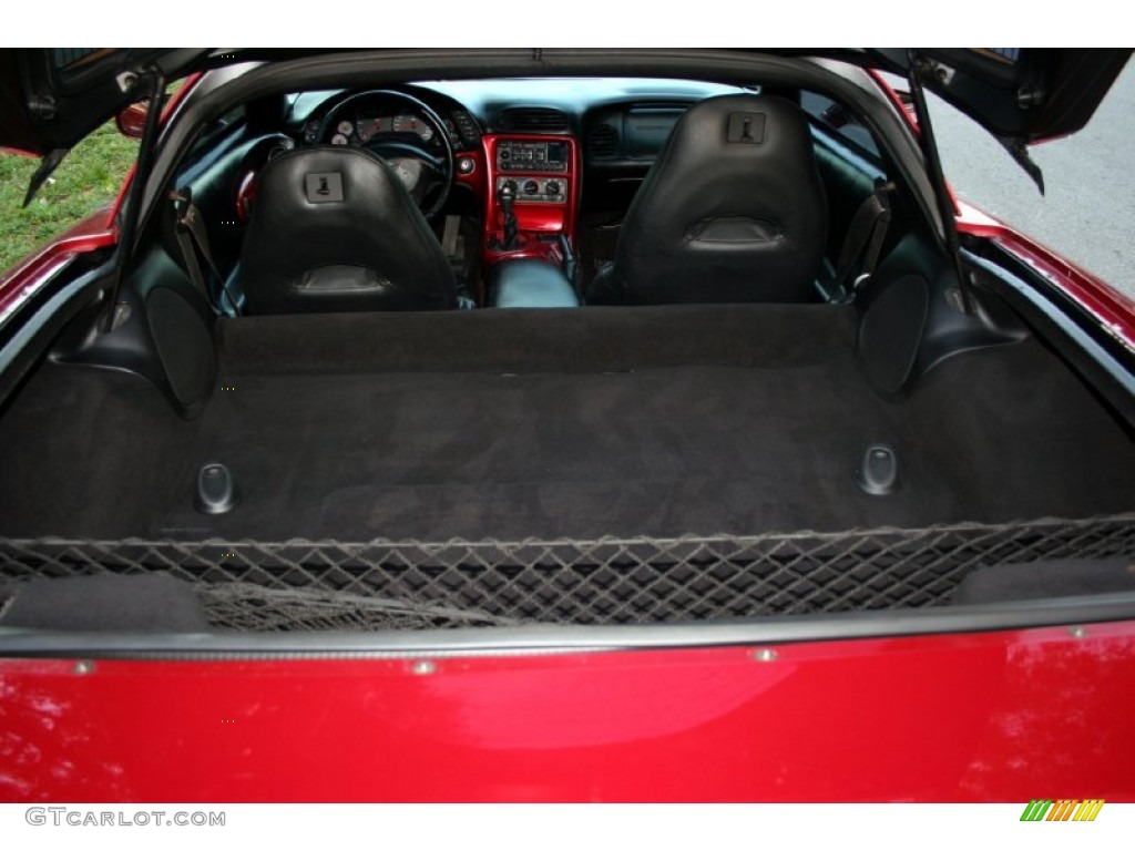 2000 Corvette Coupe - Magnetic Red Metallic / Black photo #63