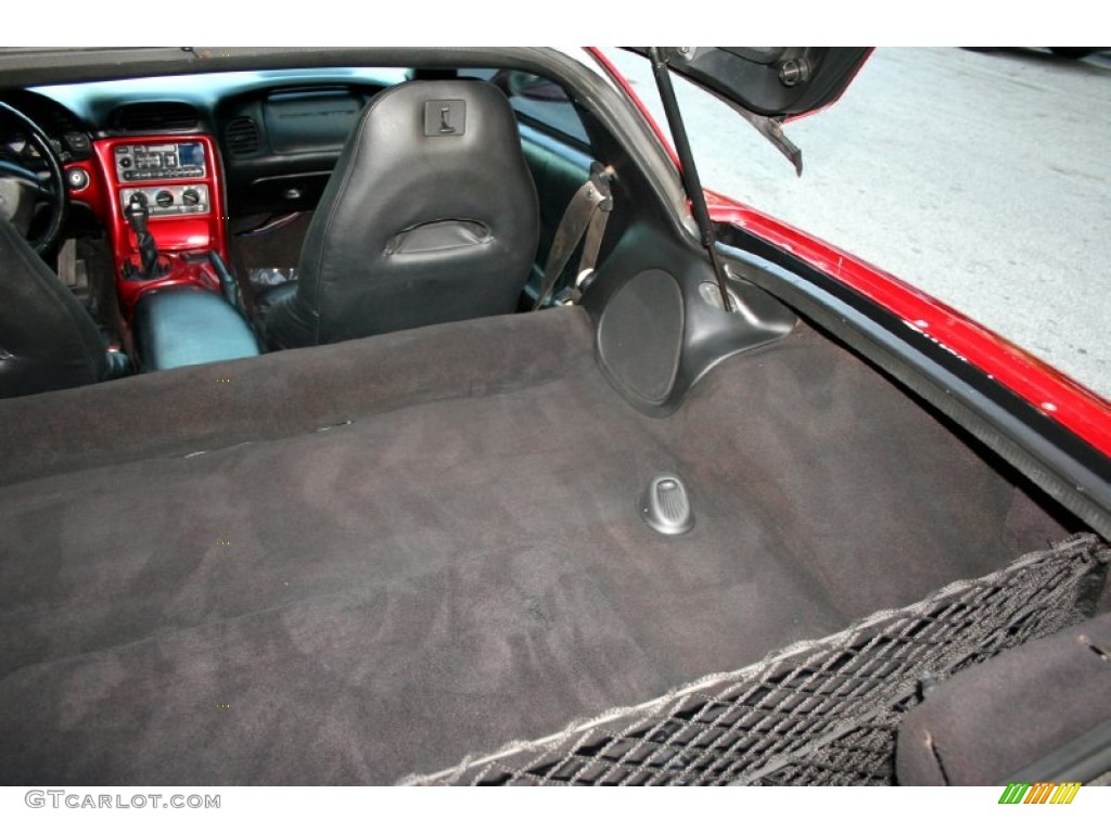 2000 Corvette Coupe - Magnetic Red Metallic / Black photo #65
