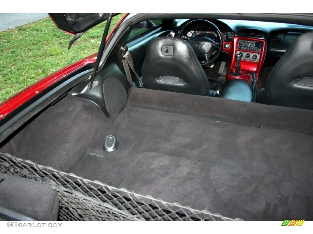 2000 Corvette Coupe - Magnetic Red Metallic / Black photo #66