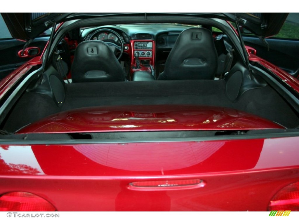 2000 Corvette Coupe - Magnetic Red Metallic / Black photo #69