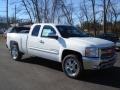 2012 Summit White Chevrolet Silverado 1500 LT Extended Cab 4x4  photo #2