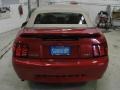 1999 Laser Red Metallic Ford Mustang V6 Convertible  photo #10