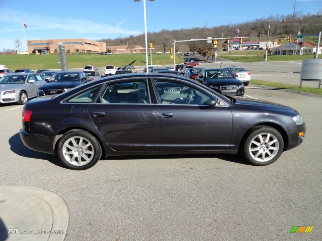 2005 A6 3.2 quattro Sedan - Oyster Gray Metallic / Platinum photo #6