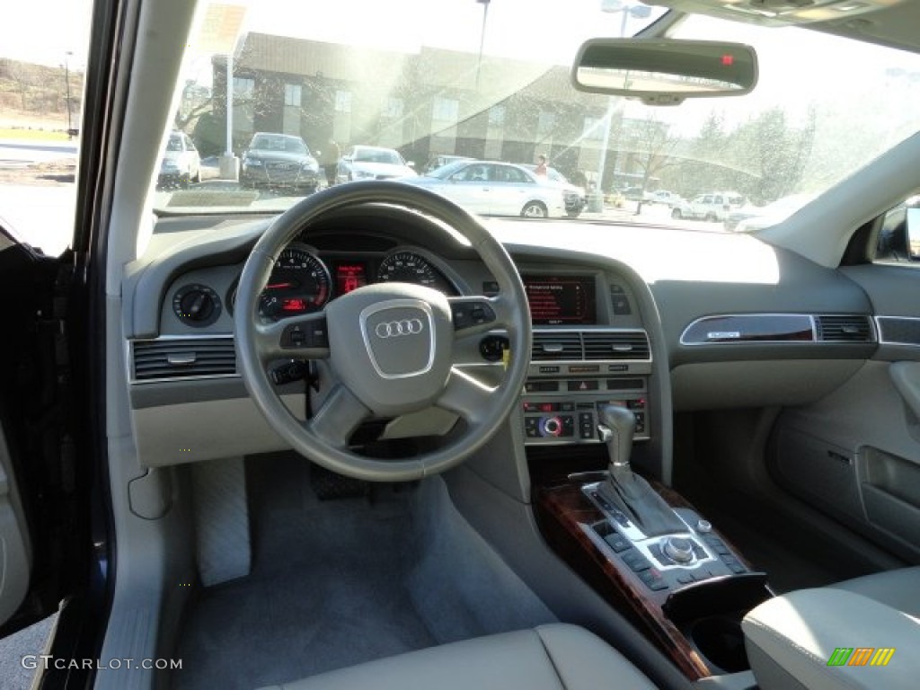 2005 Audi A6 3.2 quattro Sedan Platinum Dashboard Photo #56978537