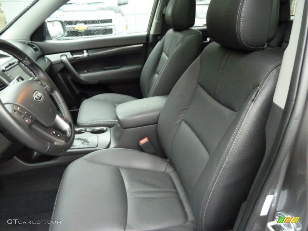 2011 Sorento SX V6 AWD - Titanium Silver / Black photo #10