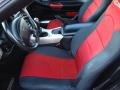 Black/Torch Red Interior Photo for 2003 Chevrolet Corvette #56983106