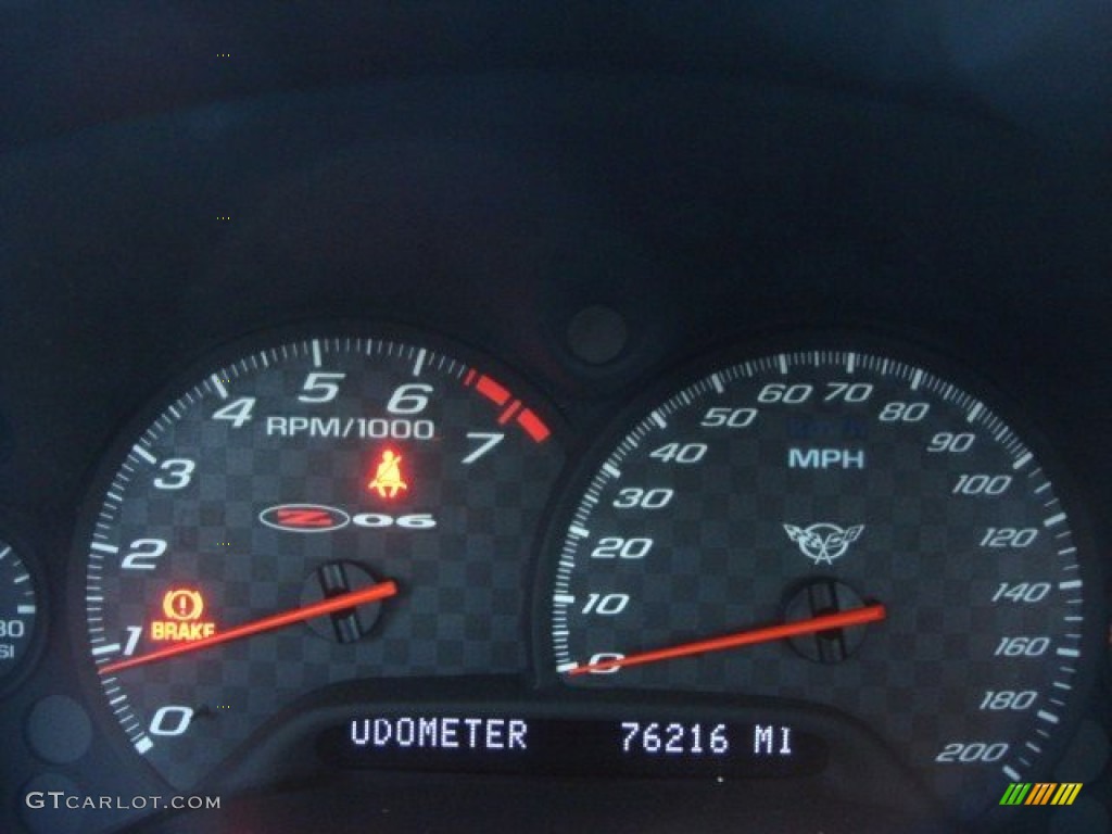 2003 Chevrolet Corvette Z06 Gauges Photo #56983164