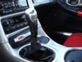 2003 Chevrolet Corvette Black/Torch Red Interior Transmission Photo