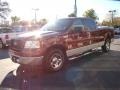 2006 Dark Toreador Red Metallic Ford F150 XLT SuperCrew  photo #4