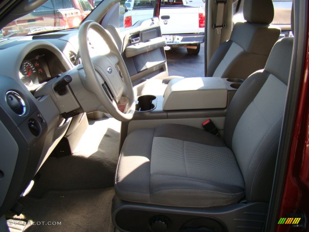 2006 F150 XLT SuperCrew - Dark Toreador Red Metallic / Medium/Dark Flint photo #10
