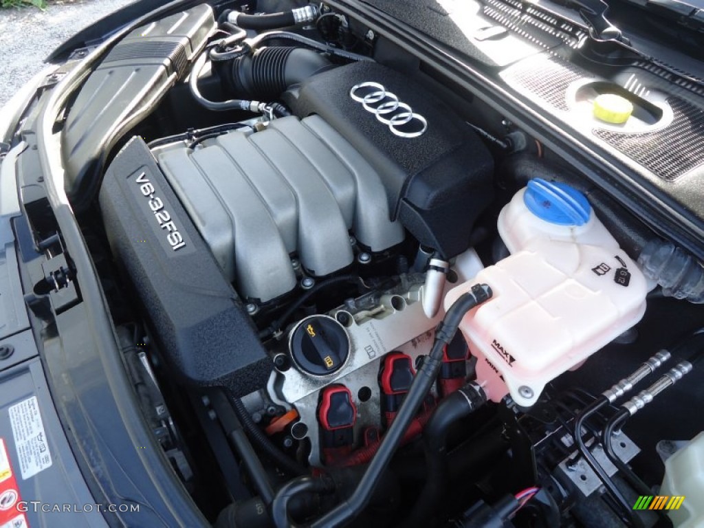 2007 Audi A4 3.2 quattro Cabriolet Engine Photos