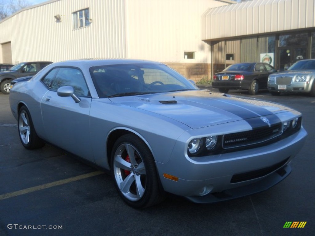 2009 Challenger SRT8 - Bright Silver Metallic / Dark Slate Gray photo #17