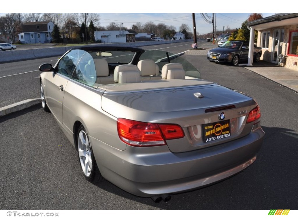 2007 3 Series 328i Convertible - Platinum Bronze Metallic / Cream Beige photo #2