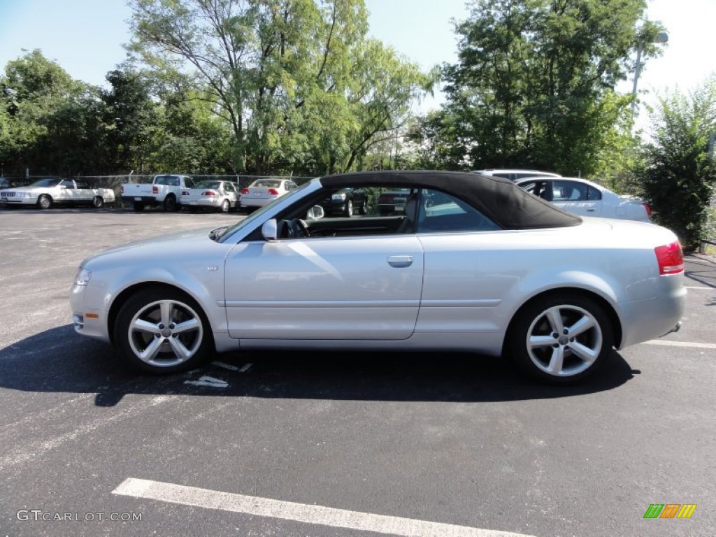 Light Silver Metallic 2007 Audi A4 3.2 quattro Cabriolet Exterior Photo #56988249