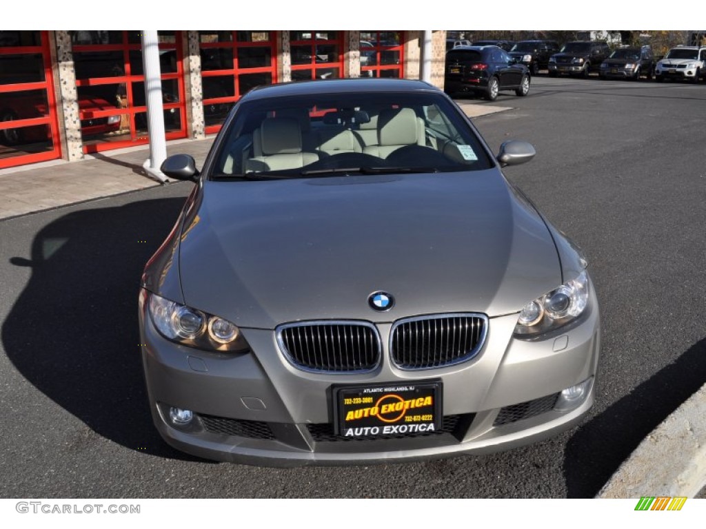 2007 3 Series 328i Convertible - Platinum Bronze Metallic / Cream Beige photo #34