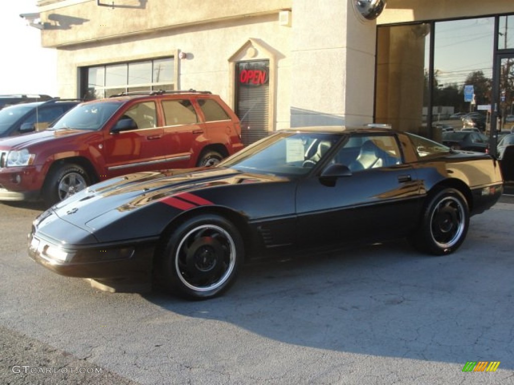 1995 Corvette Coupe - Black / Black photo #4