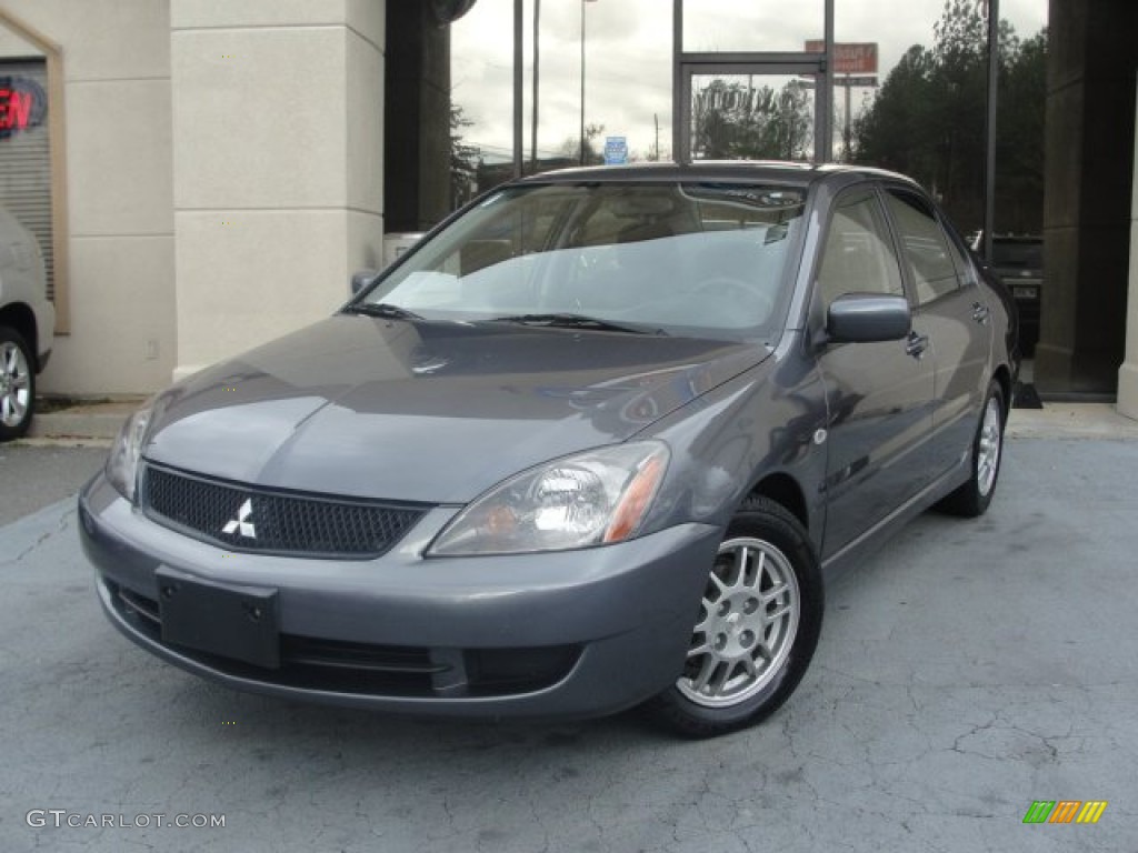 2006 Lancer OZ Rally - Graphite Gray Pearl / Black photo #2