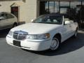 1999 Performance White Lincoln Town Car Executive  photo #2