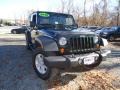2010 Natural Green Pearl Jeep Wrangler Unlimited Sport 4x4  photo #1