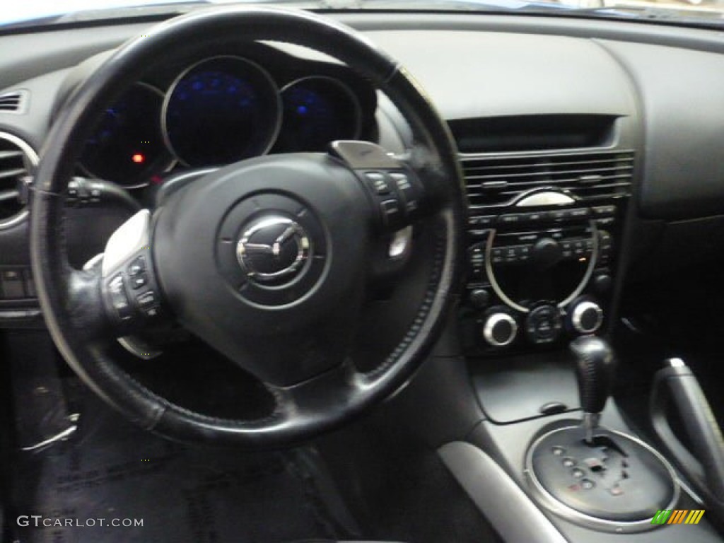 2004 RX-8 Sport - Winning Blue Metallic / Black photo #5