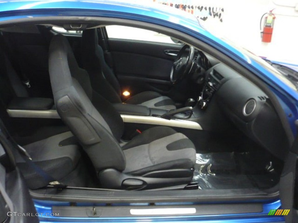 2004 RX-8 Sport - Winning Blue Metallic / Black photo #6