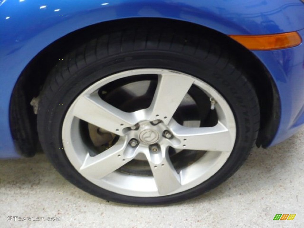 2004 RX-8 Sport - Winning Blue Metallic / Black photo #16