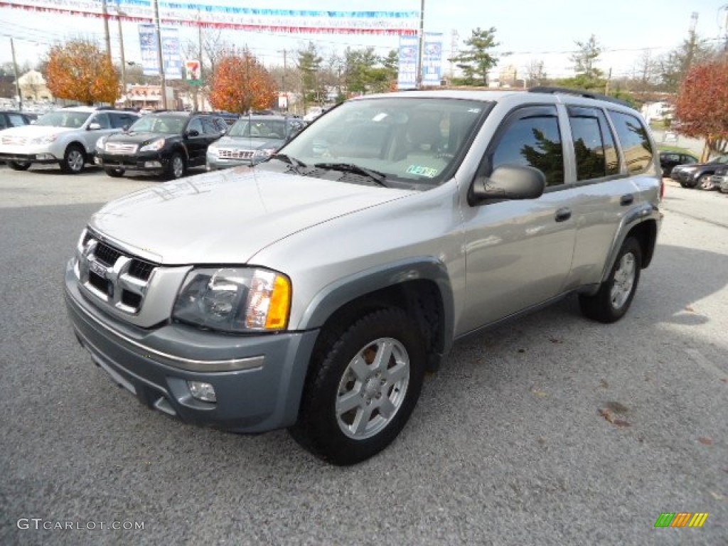 2006 Ascender S 4x4 - Mineral Silver Metallic / Dark Gray/Light Gray photo #1