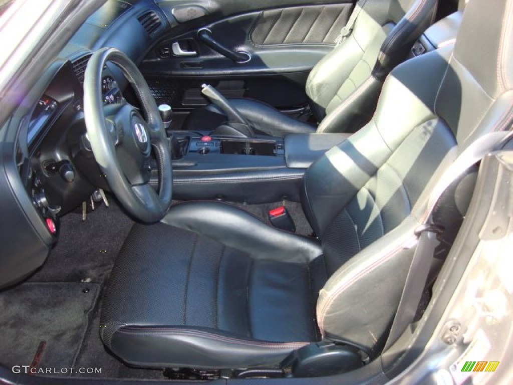 Black Interior 2008 Honda S2000 Roadster Photo #56992079