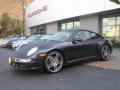 Atlas Grey Metallic 2008 Porsche 911 Carrera 4S Coupe Exterior