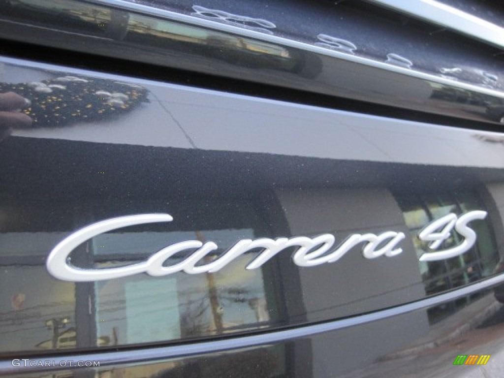 2008 911 Carrera 4S Coupe - Atlas Grey Metallic / Black photo #23