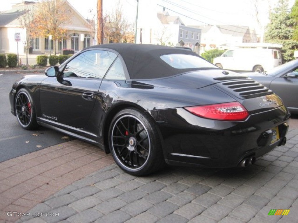 Black 2011 Porsche 911 Carrera GTS Cabriolet Exterior Photo #56992613