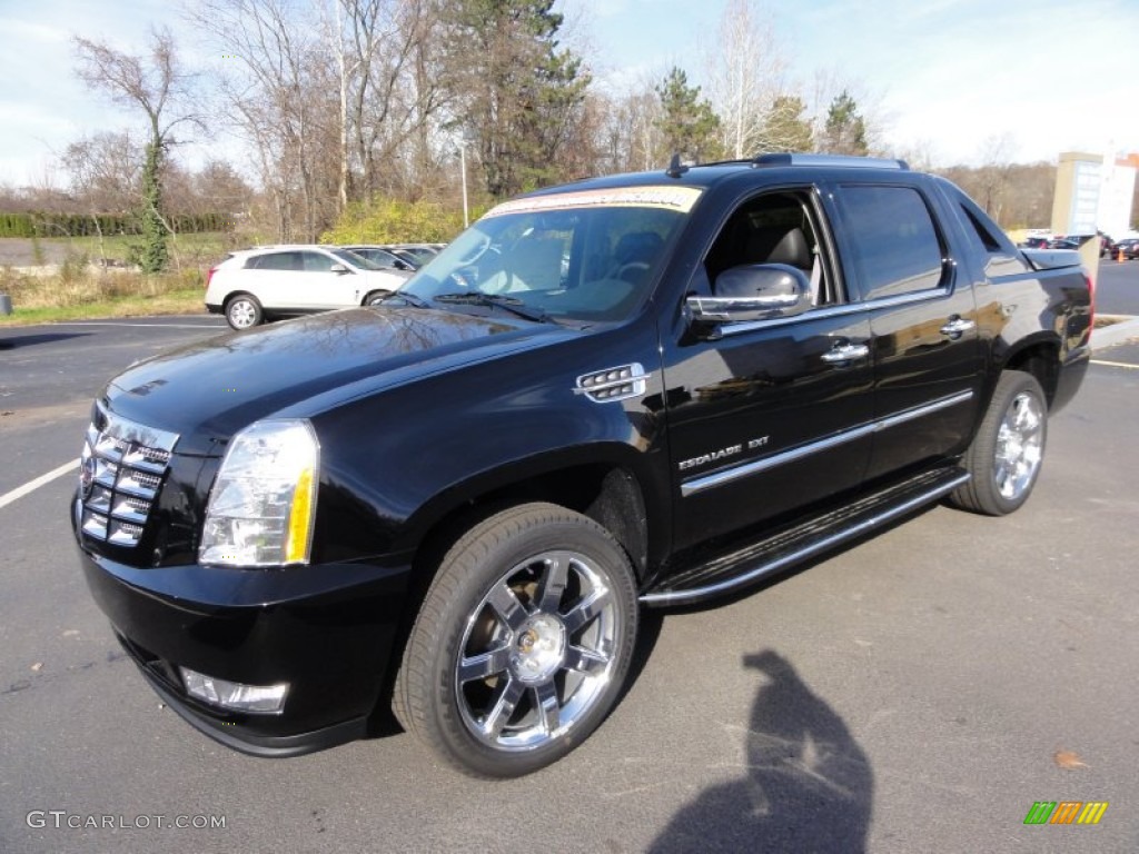 Black Raven 2012 Cadillac Escalade EXT Luxury AWD Exterior Photo #56992838