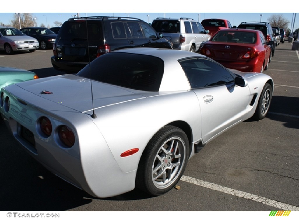 Quicksilver Metallic 2002 Chevrolet Corvette Z06 Exterior Photo #56994236