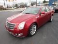 Crystal Red 2008 Cadillac CTS 4 AWD Sedan Exterior