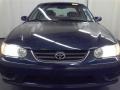 2001 Indigo Ink Blue Pearl Toyota Corolla LE  photo #2