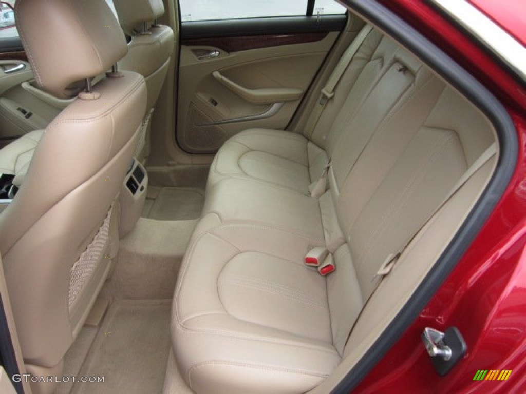 Cashmere/Cocoa Interior 2008 Cadillac CTS 4 AWD Sedan Photo #56994608