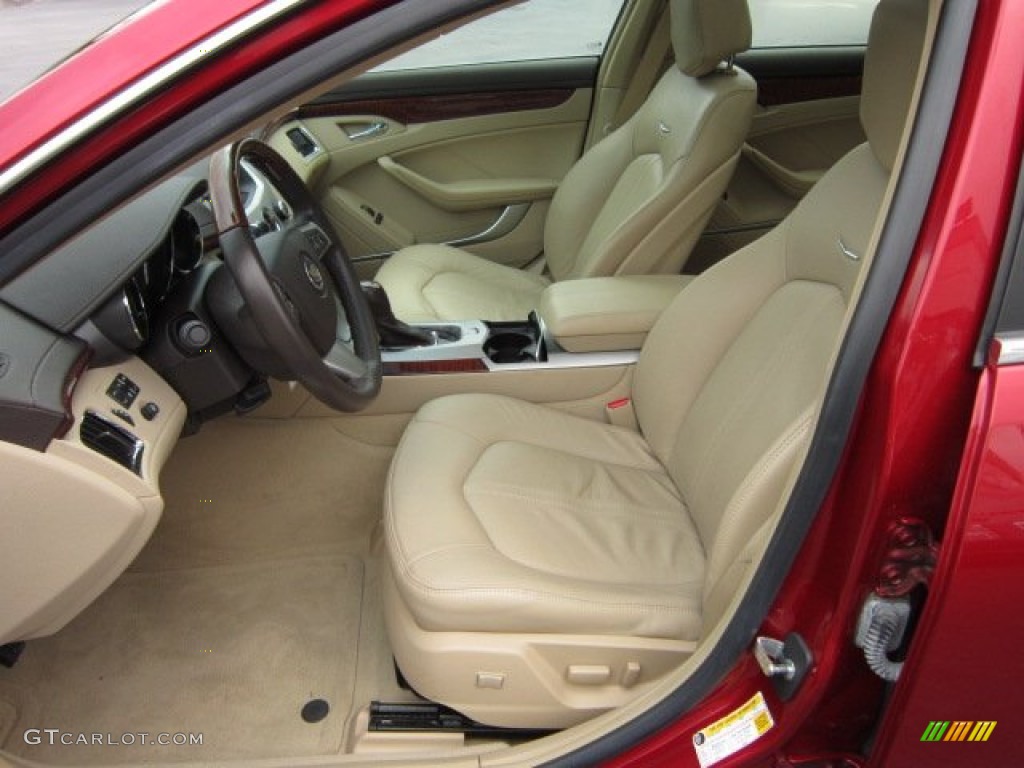 Cashmere/Cocoa Interior 2008 Cadillac CTS 4 AWD Sedan Photo #56994630