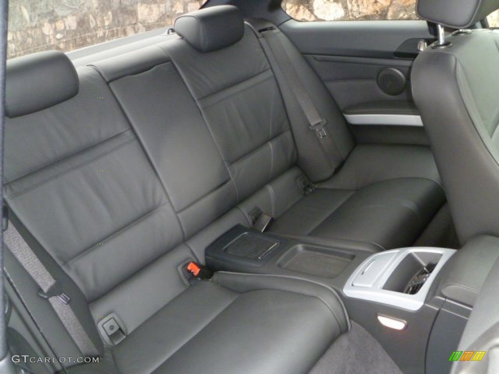 2010 3 Series 335i Coupe - Space Gray Metallic / Black photo #18